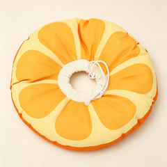 Cute Orange Slice Soft Cat Recovery Cone