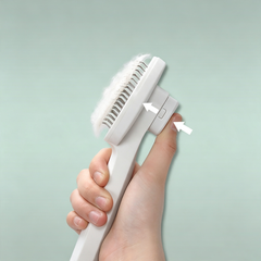One-Click Self-Cleaning Pet Slicker Brush