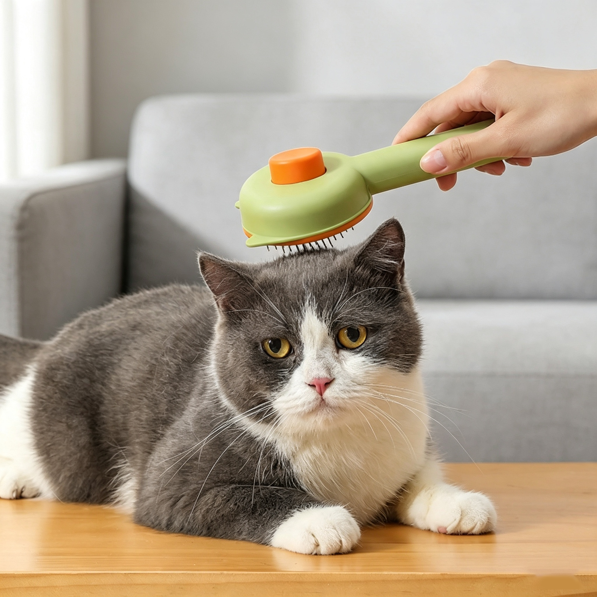 Self-Clean Cat Groom Brush